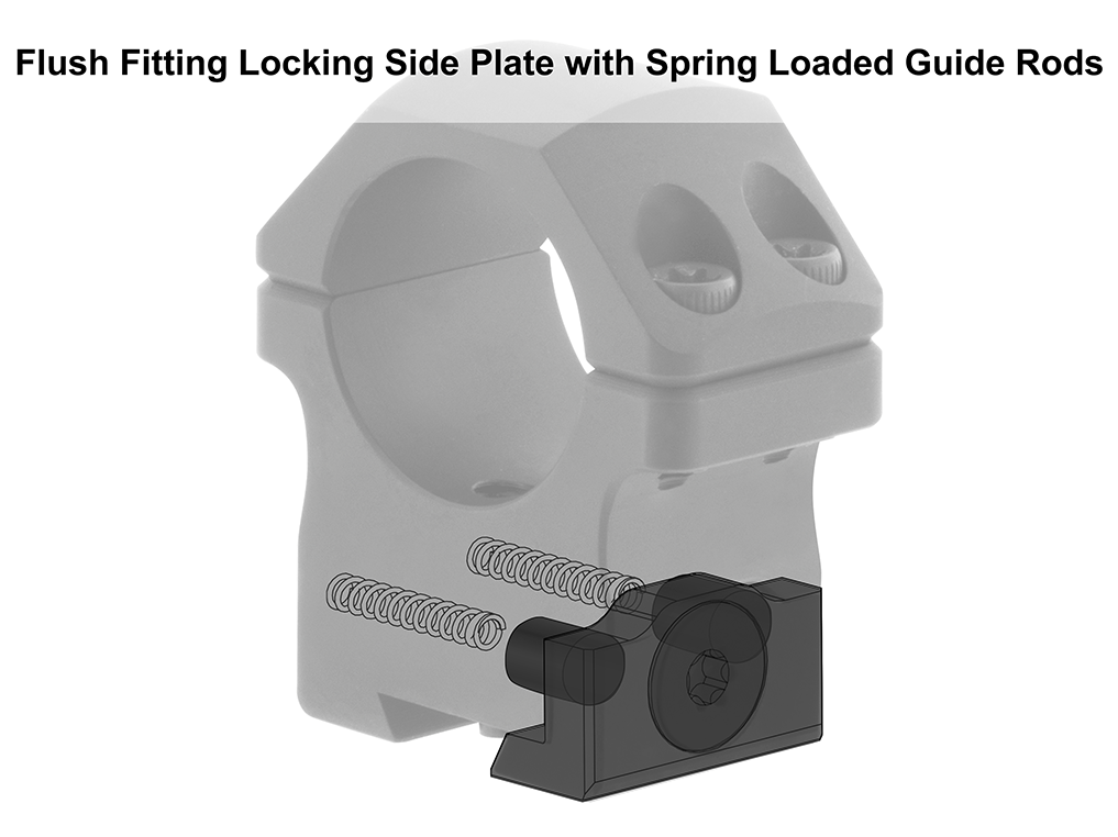 UTG PRO 30mm P.O.I Dovetail Scope Rings