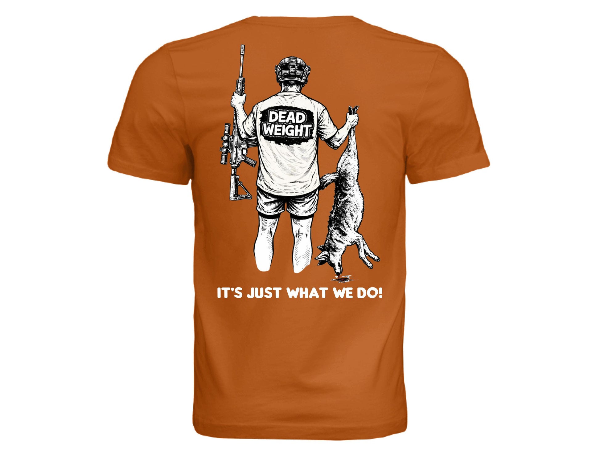 BURNT ORANGE - BACK