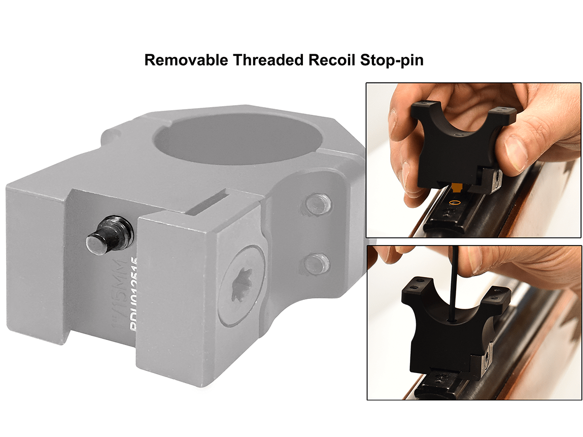 UTG PRO 30mm P.O.I Dovetail Scope Rings